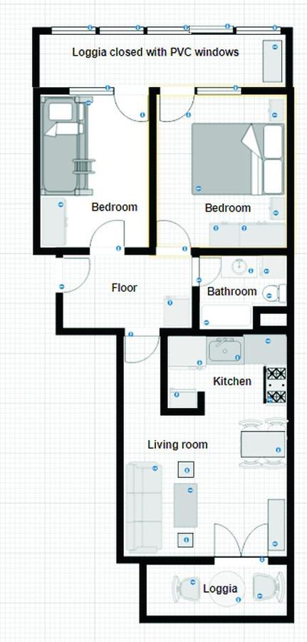 Apartment Lamar - Entry With Pin 0 - 24H, Underground Parking Garage, Elevator Славонски-Брод Экстерьер фото